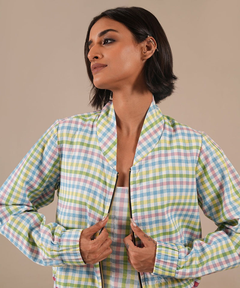 MINT BLOOM SET 100% cotton Buy MINT BLOOM SET from C&W | Co-Ord Sets for Women by Indigo Dreams in multi color for women in Singapore
