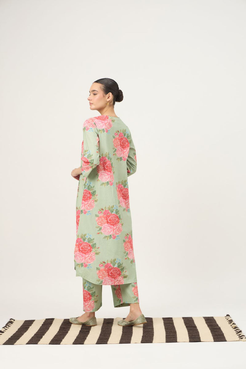 Mint Nayab Kurta Set