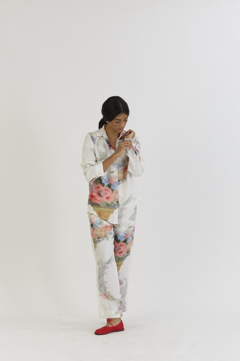 MORELLO LINEN CO-ORD linen by Yam for women in Singapore