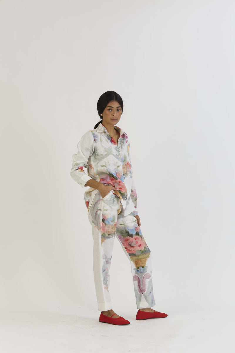 MORELLO LINEN CO-ORD linen by Yam for women in Singapore
