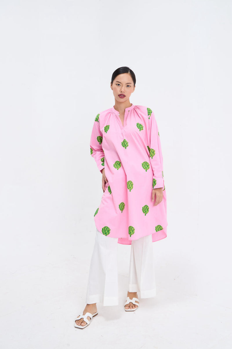 ARTICHOKE KURTA SET poplin by Aavidi for women in Singapore