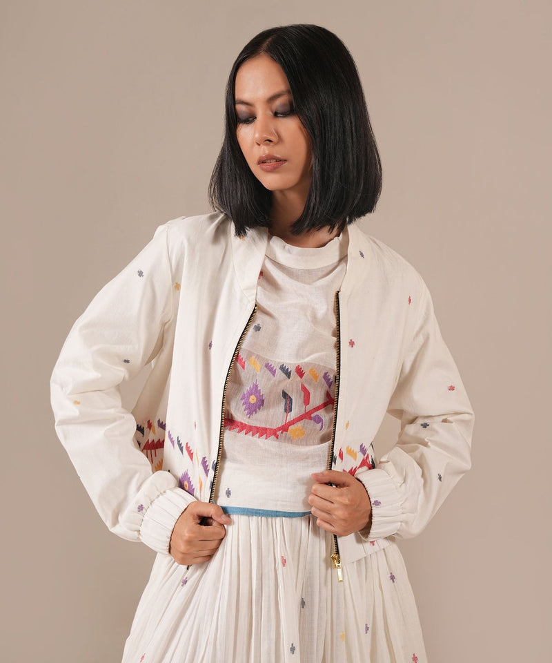PEARL CLOUD SET 100% cotton Buy PEARL CLOUD SET from C&W | Co-Ord Sets for Women by Indigo Dreams in ivory color for women in Singapore