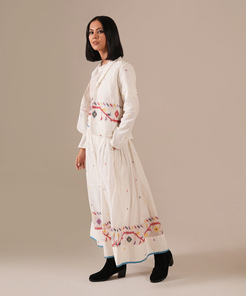 PEARL SONG SET 100% cotton Buy PEARL SONG SET from C&W | Co-Ord Sets for Women by Indigo Dreams in white color for women in Singapore