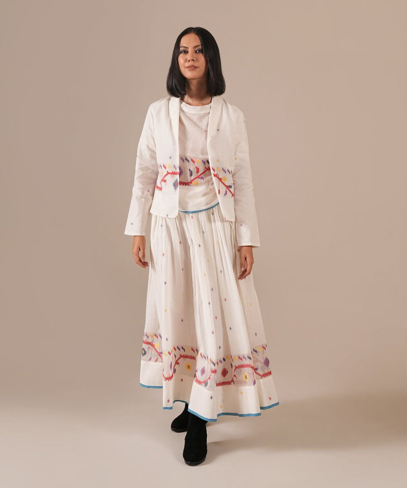 PEARL SONG SET 100% cotton Buy PEARL SONG SET from C&W | Co-Ord Sets for Women by Indigo Dreams in white color for women in Singapore
