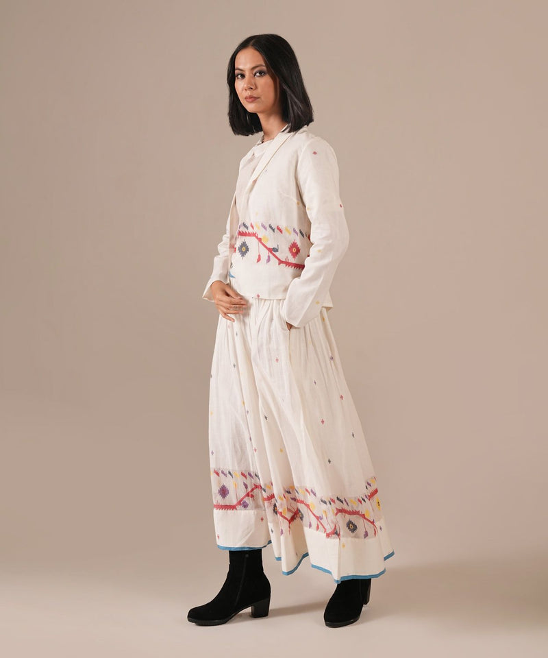 PEARL SONG SET 100% cotton Buy PEARL SONG SET from C&W | Co-Ord Sets for Women by Indigo Dreams in white color for women in Singapore