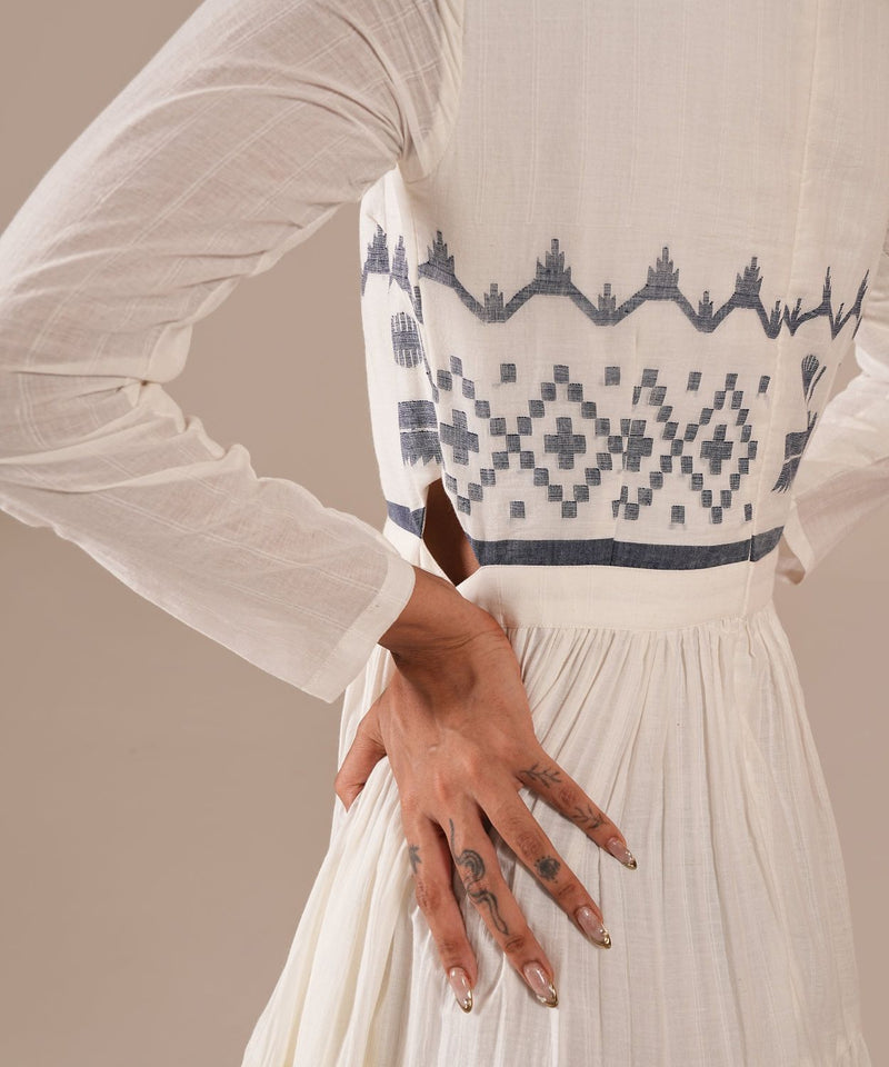 PEARL WHISPER DRESS 100% cotton Buy PEARL WHISPER DRESS from C&W | Dresses for Women by Indigo Dreams in white color for women in Singapore