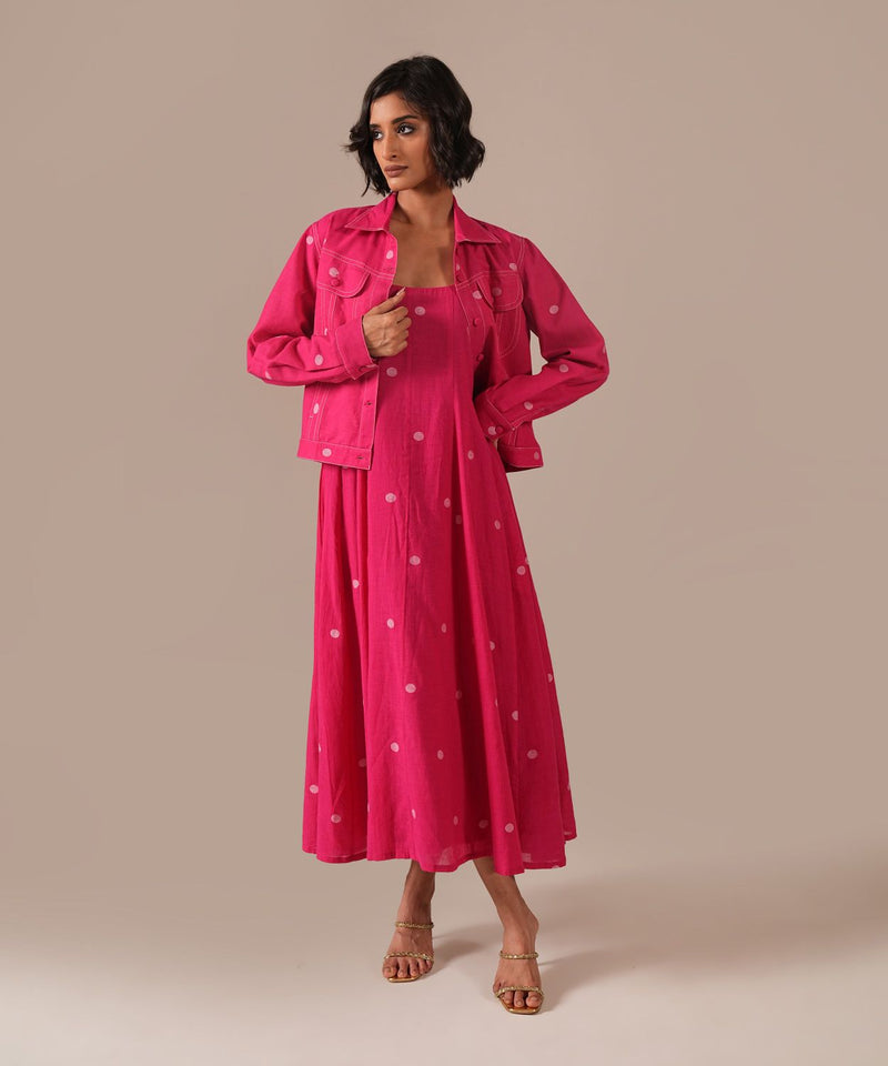 PEONY HAZE SET 100% cotton Buy PEONY HAZE SET from C&W | Co-Ord Sets for Women by Indigo Dreams in pink color for women in Singapore