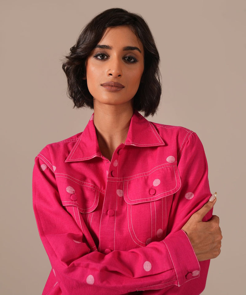 PEONY HAZE SET 100% cotton Buy PEONY HAZE SET from C&W | Co-Ord Sets for Women by Indigo Dreams in pink color for women in Singapore