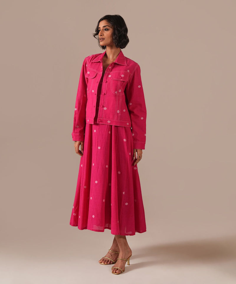 PEONY HAZE SET 100% cotton Buy PEONY HAZE SET from C&W | Co-Ord Sets for Women by Indigo Dreams in pink color for women in Singapore