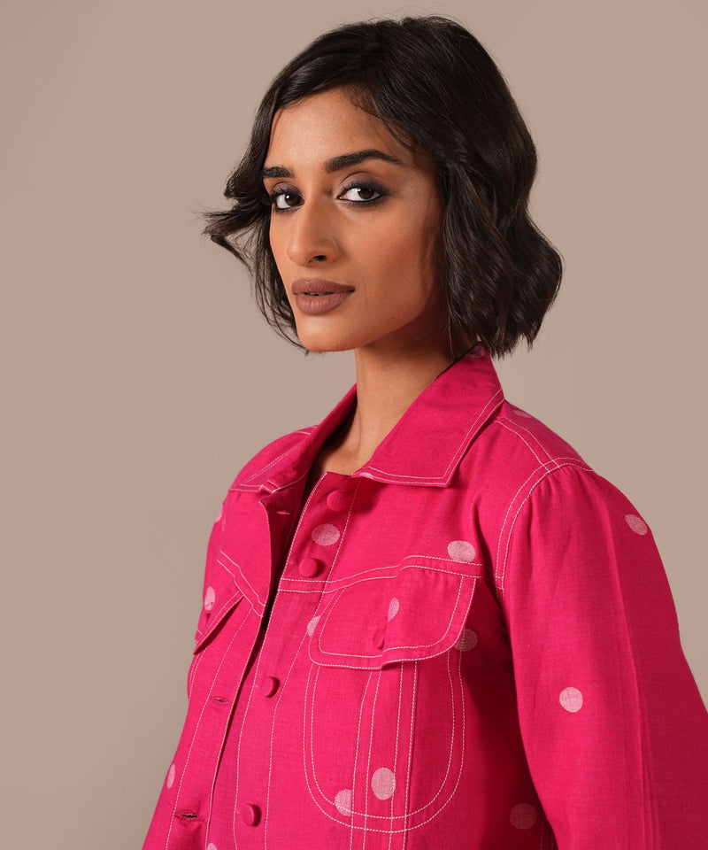 PEONY HAZE SET 100% cotton Buy PEONY HAZE SET from C&W | Co-Ord Sets for Women by Indigo Dreams in pink color for women in Singapore