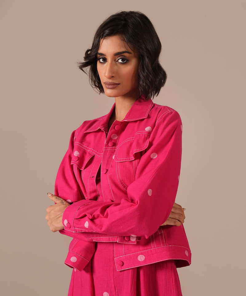 PEONY HAZE SET 100% cotton Buy PEONY HAZE SET from C&W | Co-Ord Sets for Women by Indigo Dreams in pink color for women in Singapore