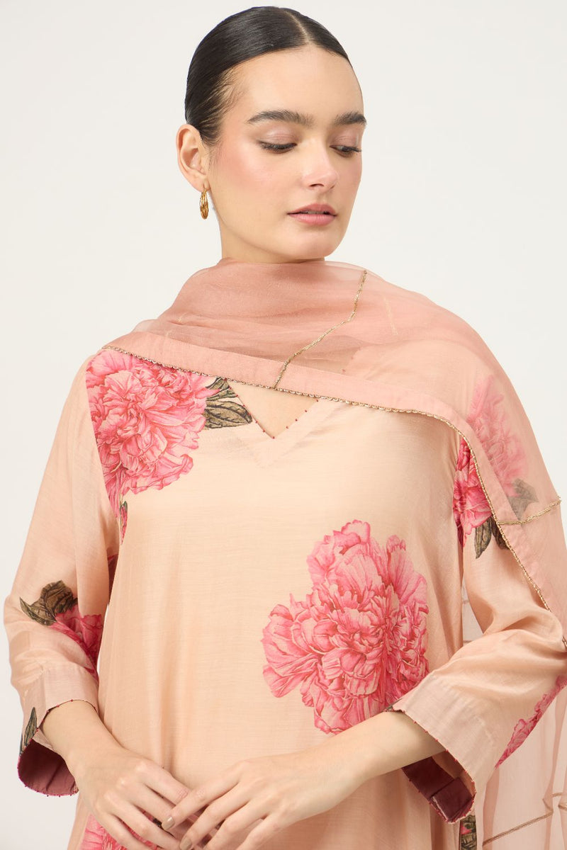 Blush Chintz Dupatta