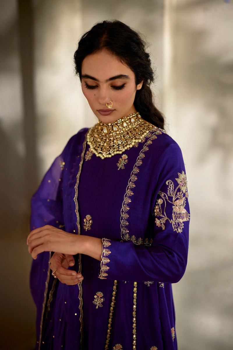 PH-2809 Yere Anarkali Set by Paulmi & Harsh for women in Singapore