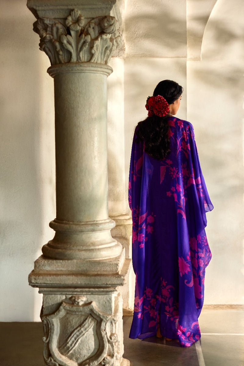 PH-2835 Ena Kaftan organza by Paulmi & Harsh for women in Singapore