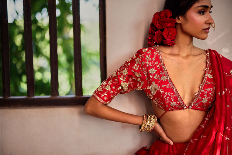 PH-3127 Mahi Lehenga Set by Paulmi & Harsh for women in Singapore