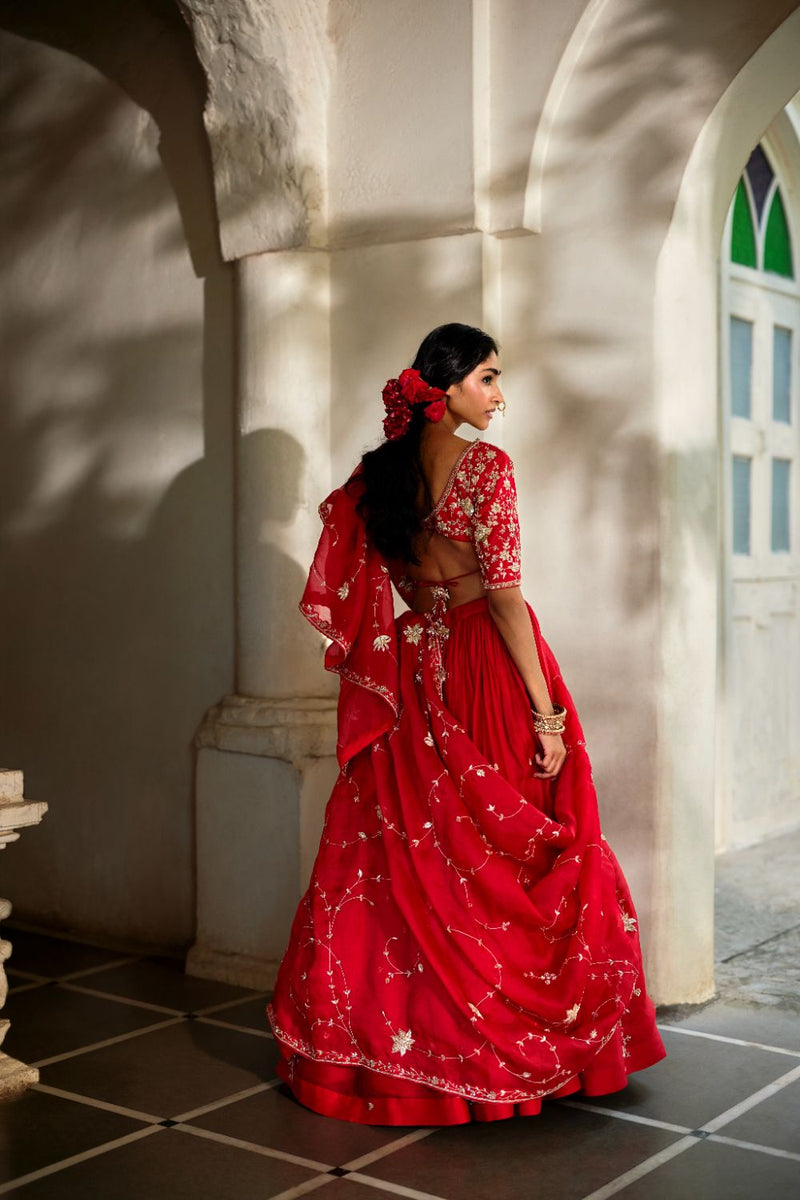 PH-3127 Mahi Lehenga Set by Paulmi & Harsh for women in Singapore