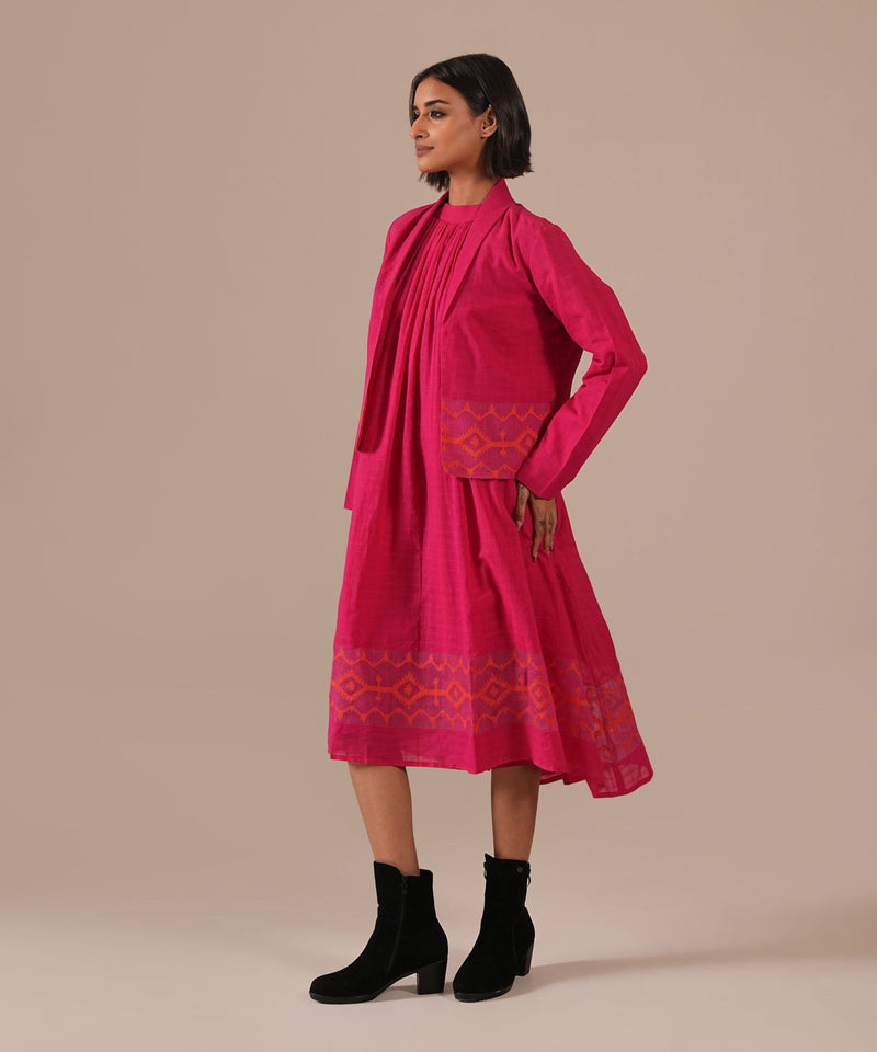 PINK AURA SET 100% cotton Buy PINK AURA SET from C&W | Co-Ord Sets for Women by Indigo Dreams in pink color for women in Singapore