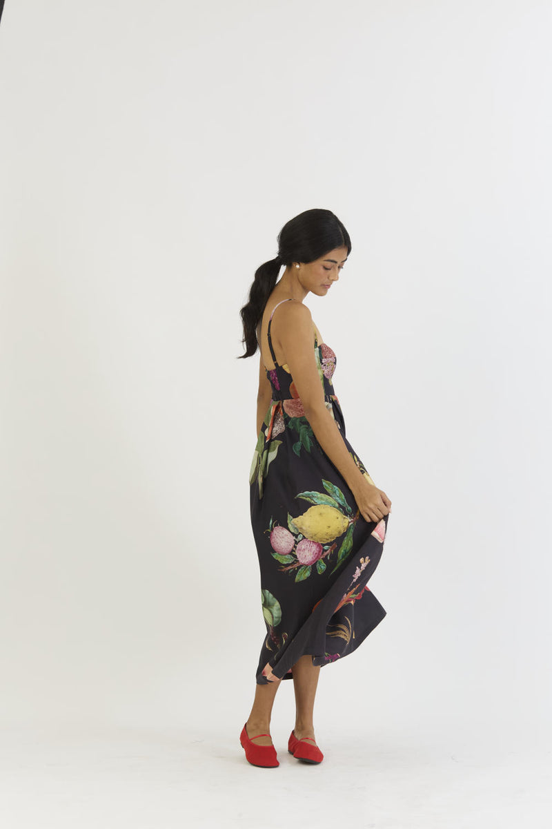 PLUM BRALETTE DRESS satin by Yam for women in Singapore