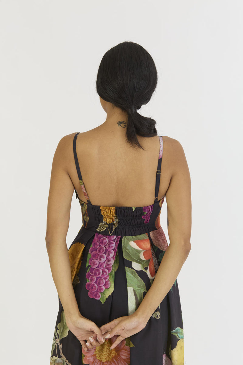 PLUM BRALETTE DRESS satin by Yam for women in Singapore