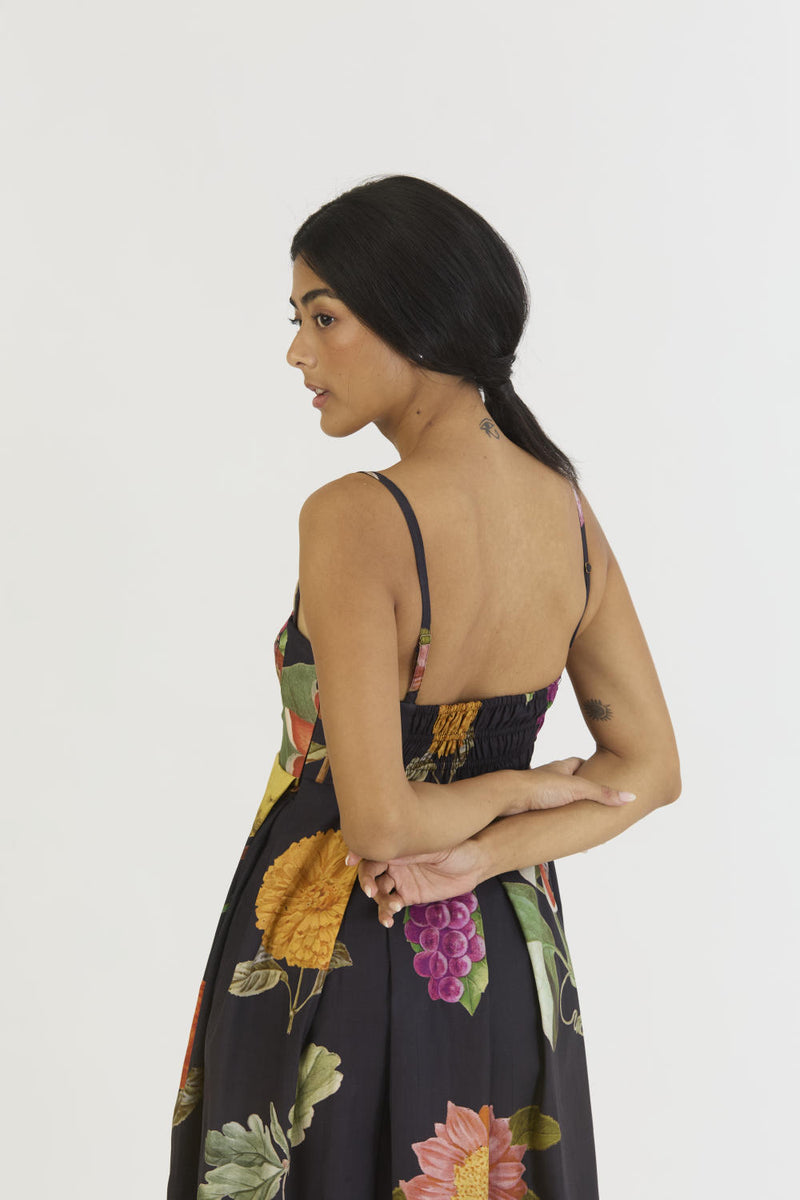 PLUM BRALETTE DRESS satin by Yam for women in Singapore