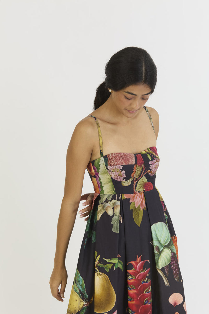 PLUM BRALETTE DRESS satin by Yam for women in Singapore