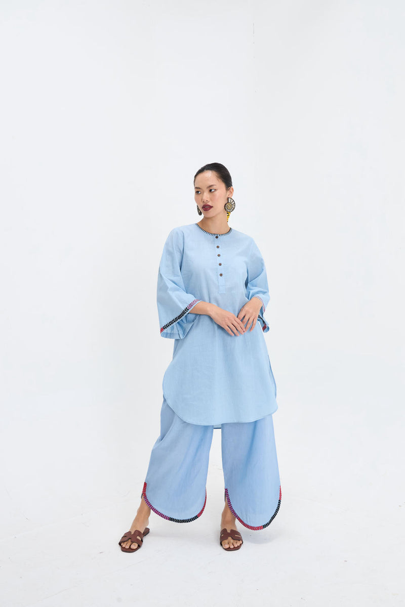 AASMAN KURTA SET cotton by Aavidi for women in Singapore