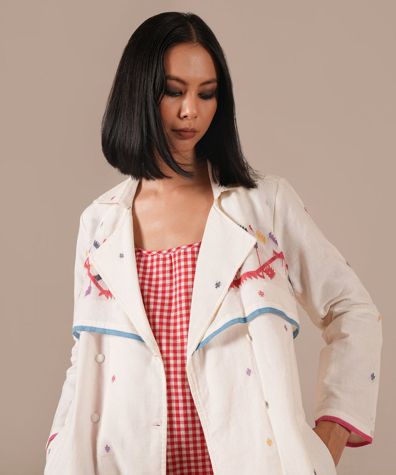 ROSE FLARE SET 100% cotton Buy ROSE FLARE SET from C&W | Co-Ord Sets for Women by Indigo Dreams in red color for women in Singapore