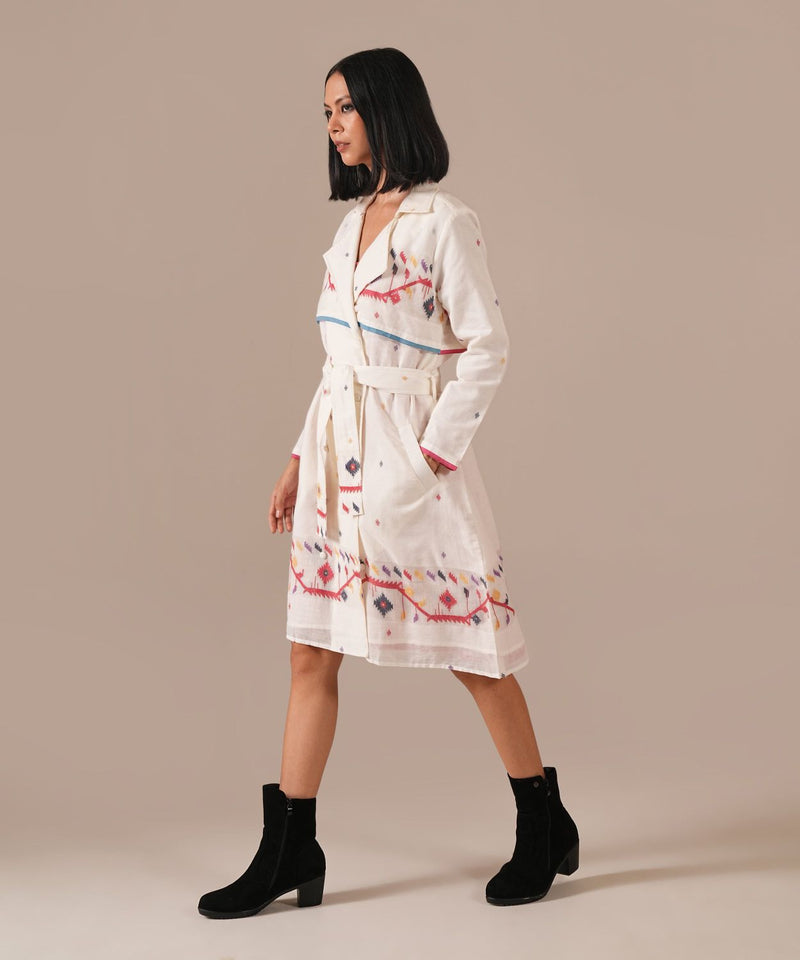ROSE FLARE SET 100% cotton Buy ROSE FLARE SET from C&W | Co-Ord Sets for Women by Indigo Dreams in red color for women in Singapore
