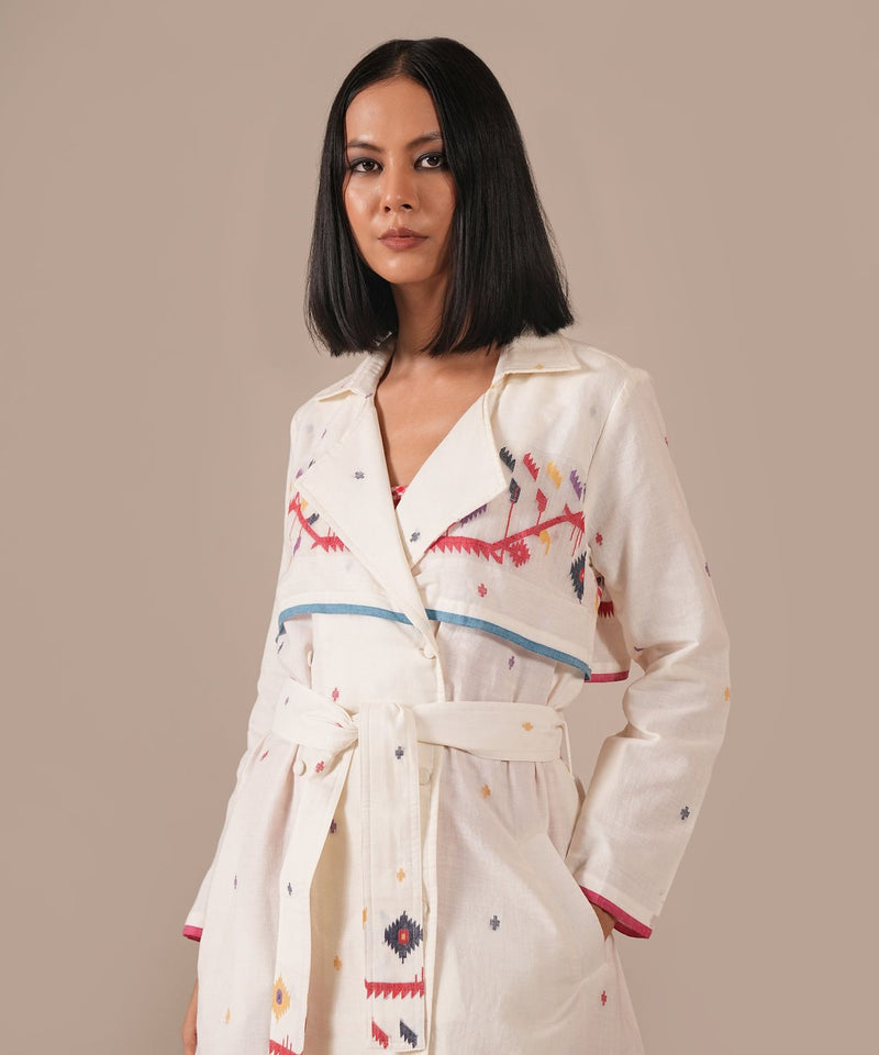 ROSE FLARE SET 100% cotton Buy ROSE FLARE SET from C&W | Co-Ord Sets for Women by Indigo Dreams in red color for women in Singapore