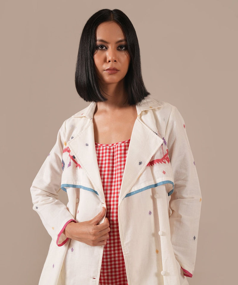 ROSE FLARE SET 100% cotton Buy ROSE FLARE SET from C&W | Co-Ord Sets for Women by Indigo Dreams in red color for women in Singapore