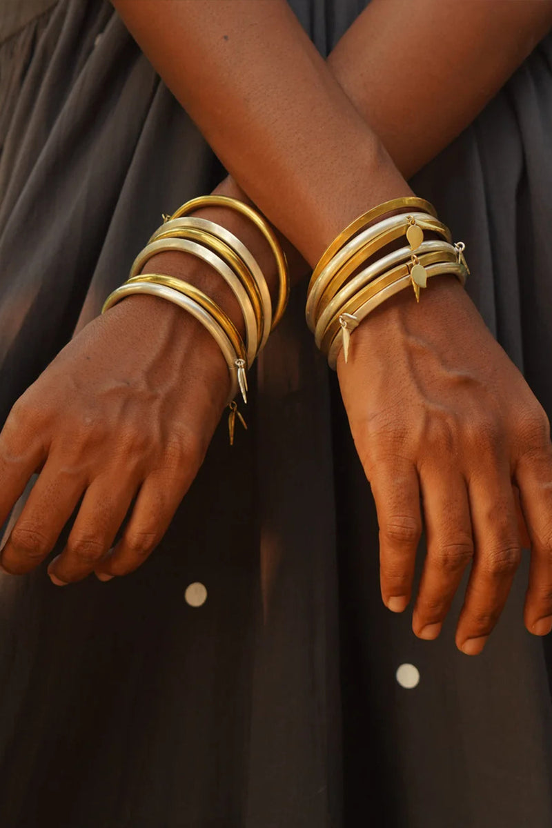 Mango Bangle brass bangle and bracelet by Surmeyi for women in Singapore