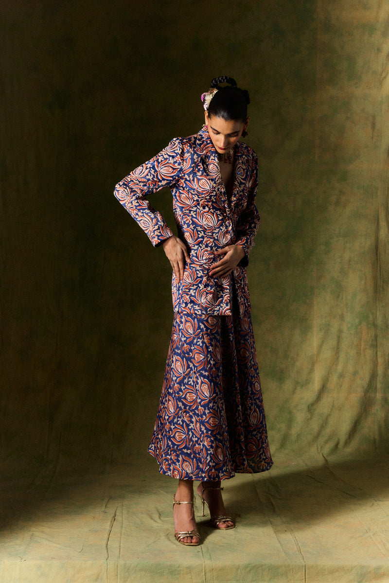 INAAYA SILK BLAZER silk by JodiLife for women in Singapore