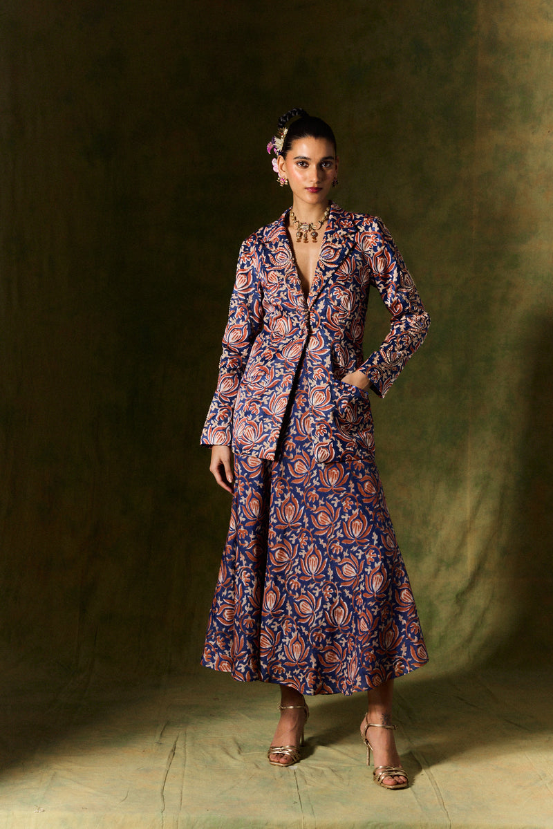 INAAYA SILK BLAZER silk by JodiLife for women in Singapore