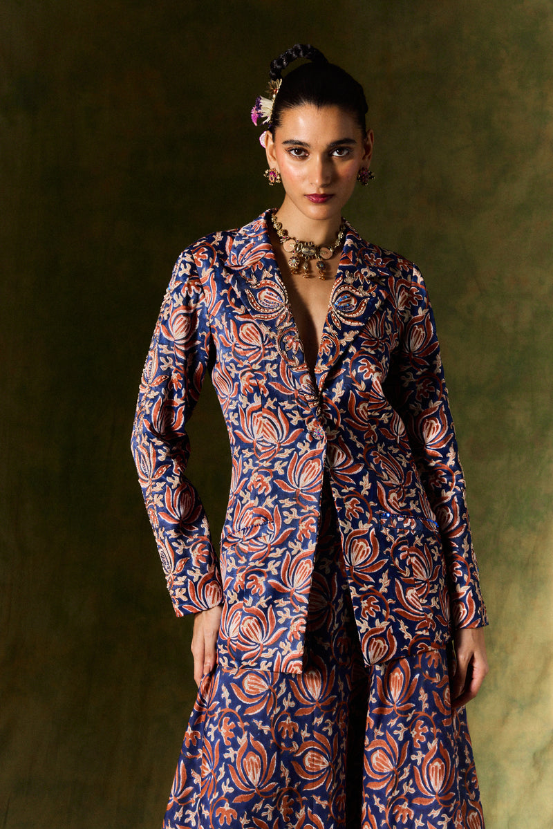 INAAYA SILK BLAZER silk by JodiLife for women in Singapore