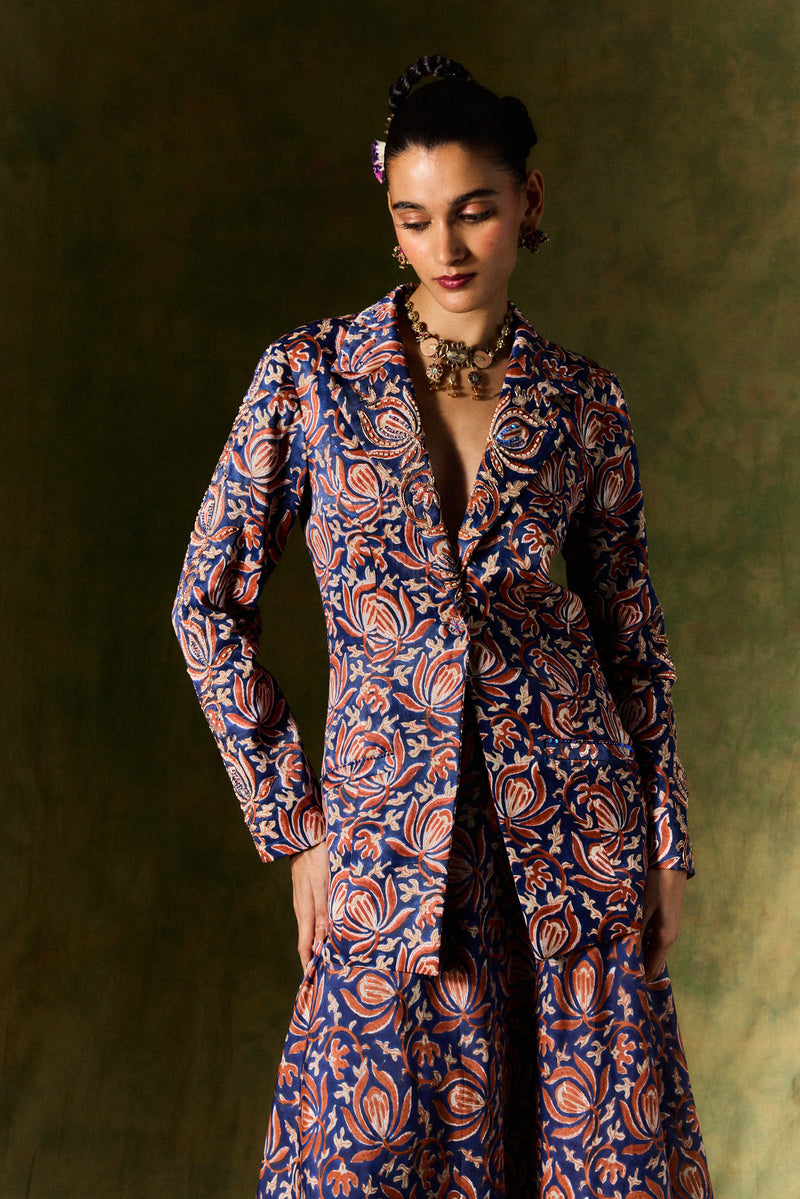 INAAYA SILK BLAZER silk by JodiLife for women in Singapore