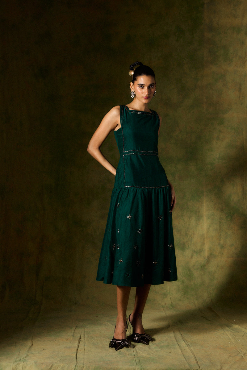 ZAFIRA SILK DRESS silk by JodiLife for women in Singapore