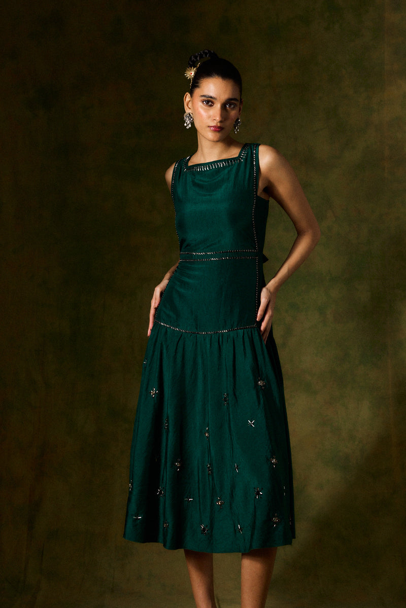 ZAFIRA SILK DRESS silk by JodiLife for women in Singapore