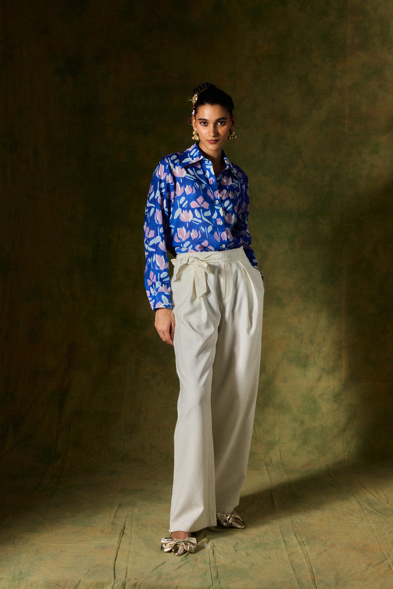 NEELAM SILK SHIRT silk by JodiLife for women in Singapore