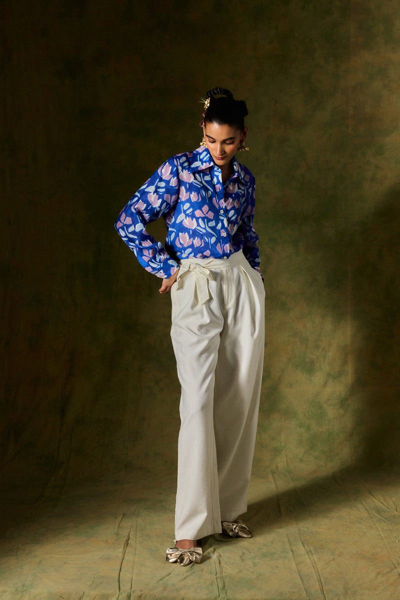 NEELAM SILK SHIRT silk by JodiLife for women in Singapore