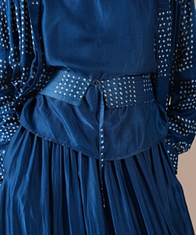 SILK REVERIE SET silk Buy SILK REVERIE SET from C&W | Co-Ord Sets for Women by Indigo Dreams in blue color for women in Singapore