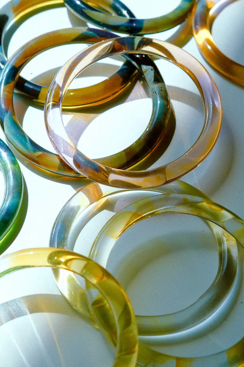 Dawn and Dusk Bangles glass bangle and bracelet by Surmeyi for women in Singapore