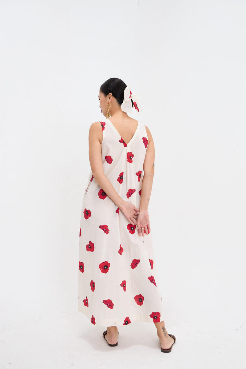 POPPY DRESS cotton by Aavidi for women in Singapore