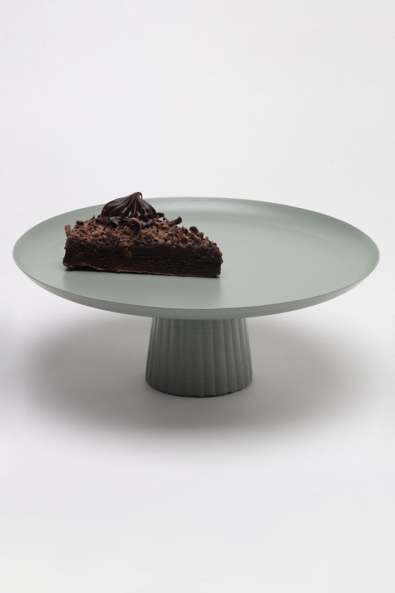 Avisa Cake Stand-Sage Green linen by Gado Living for in Singapore