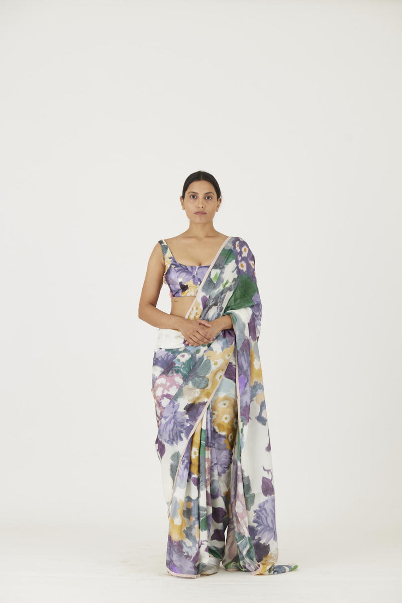 MARA SAREE mul Sarees by Yam in multi color for women in Singapore