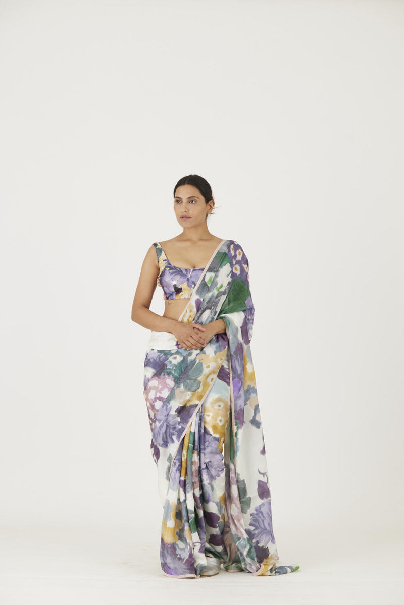MARA SAREE mul Sarees by Yam in multi color for women in Singapore