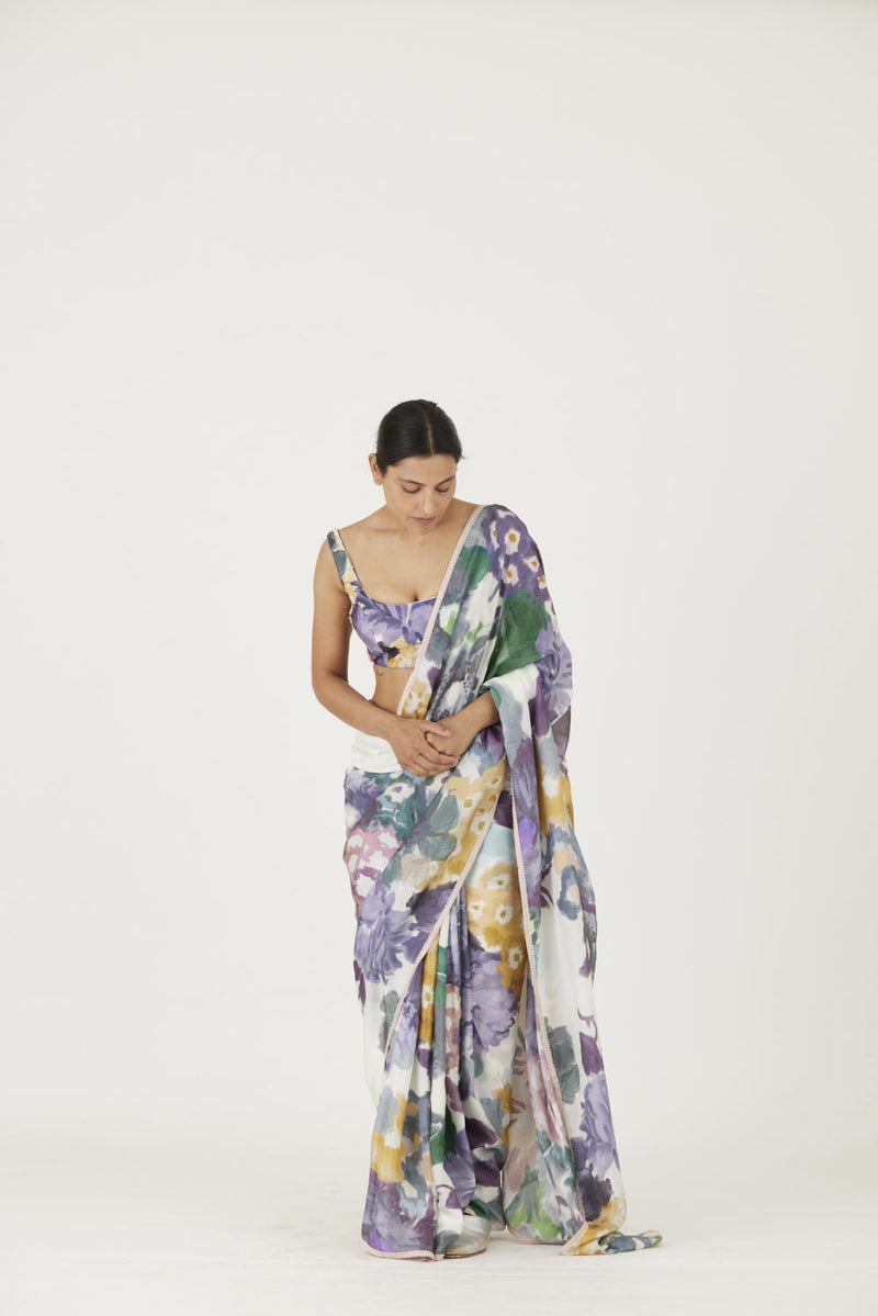 MARA SAREE mul Sarees by Yam in multi color for women in Singapore