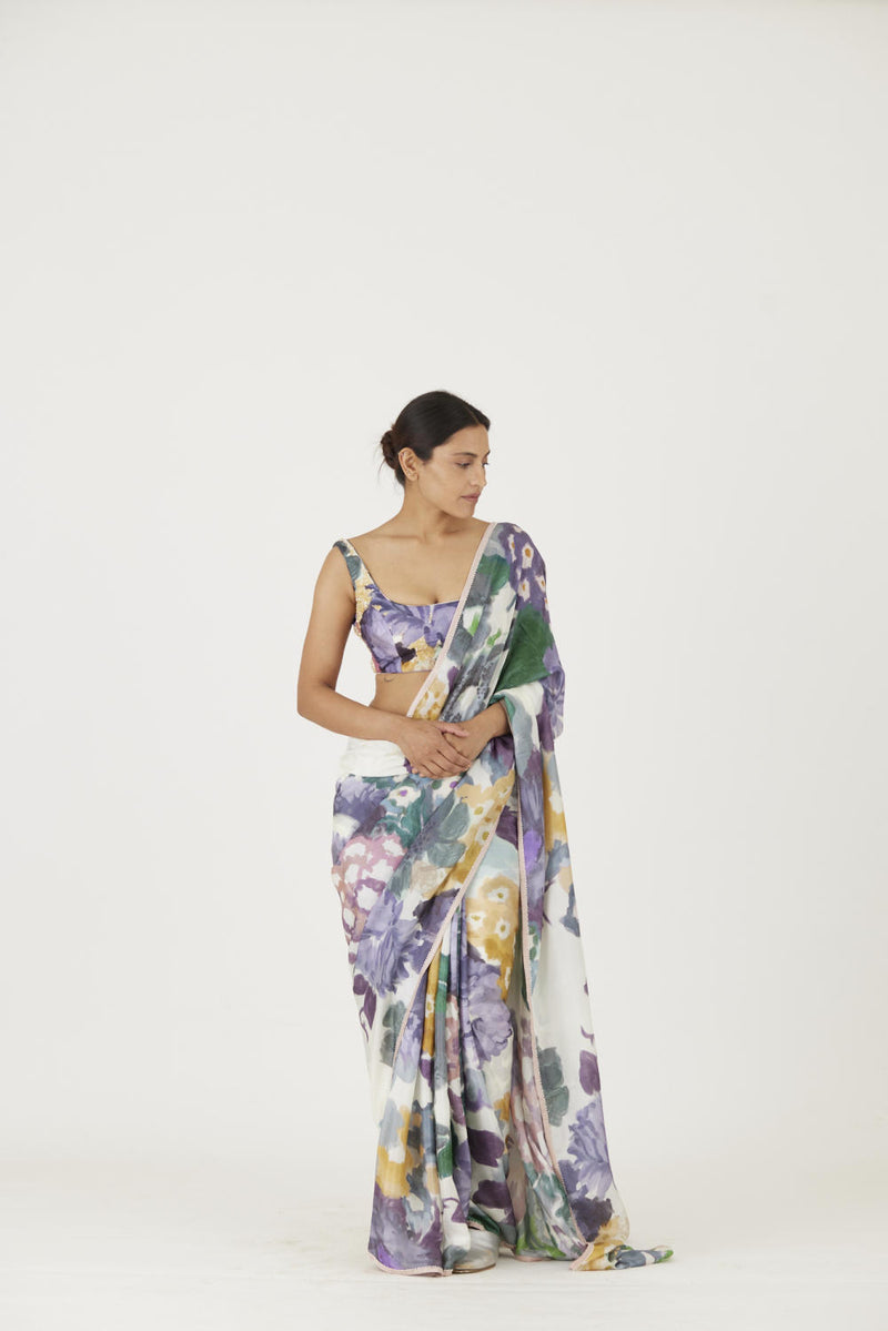 MARA SAREE mul Sarees by Yam in multi color for women in Singapore
