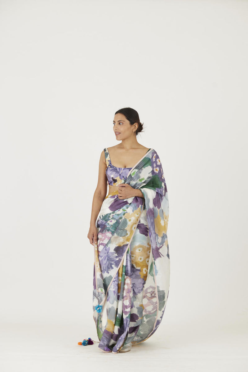 MARA SAREE mul Sarees by Yam in multi color for women in Singapore
