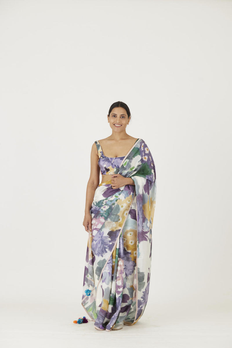 MARA SAREE mul Sarees by Yam in multi color for women in Singapore