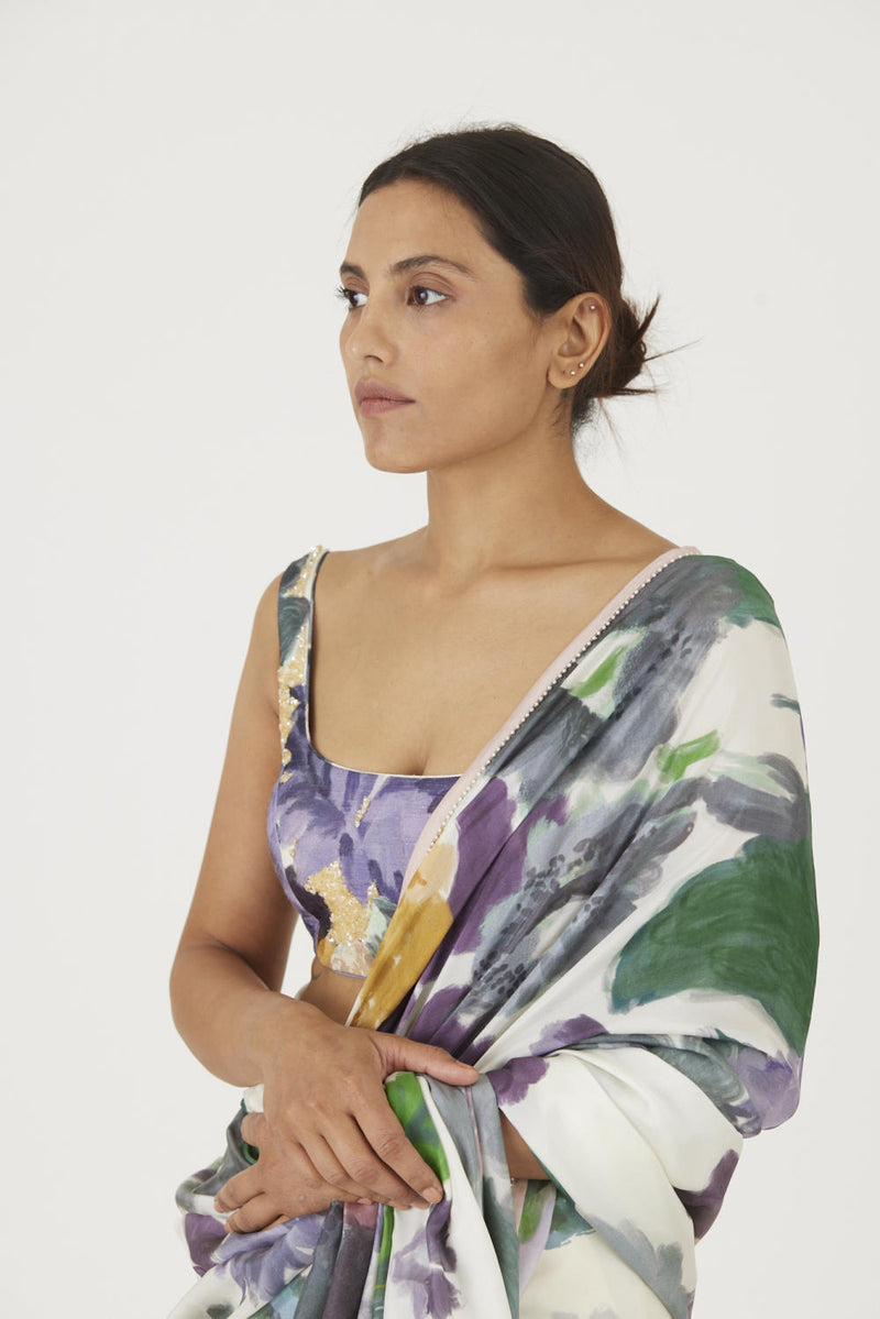 MARA SAREE mul Sarees by Yam in multi color for women in Singapore